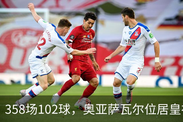 358场102球，奥亚萨瓦尔位居皇社队史西甲射手榜第二